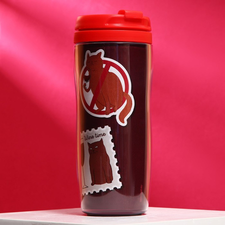 Термостакан со вставкой, 350 мл, Life «В кайф»