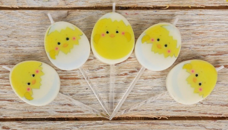 Набор свечей для кулича, 5 шт., «Цыплята» Набор свечей для кулича, 5 шт., «Цыплята»