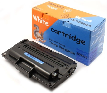 Тонер-картридж White Cartridge ML-2250D5, черный, ресурс 5000 страниц