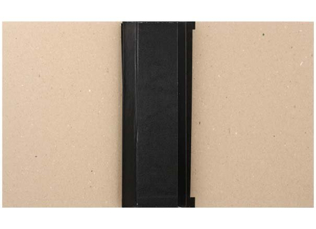 Папка архивная из картона со сшивателем (без шпагата), А4, ширина корешка 70 мм, плотность 1240 г/м2, черная