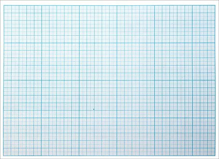 Бумага масштабно-координатная «миллиметровка» Action, А4 (210*297 мм), 16 л., голубая сетка