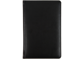 Ежедневник недатированный Brauberg Rainbow, 140×210 мм, 136 л., черный