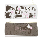 Пенал мягкий Meshu, 200×100 мм, Cats