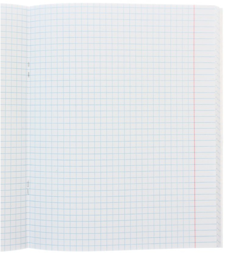 Тетрадь общая А5, 96 л. на скобе «Кожа и металл», 165*205 мм, клетка, ассорти 