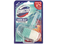 Блок для унитаза в пластиковом подвесе Domestos Блок для унитаза в пластиковом подвесе Domestos