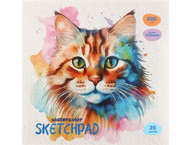 Скетчбук для акварели на склейке BG