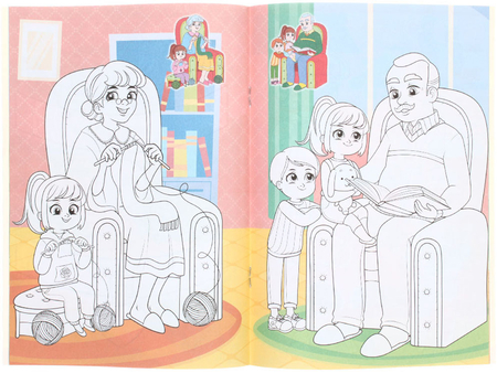 Раскраска с заданиями А5 «Для мальчиков и девочек», 8 л., ассорти Раскраска с заданиями А5 «Для мальчиков и девочек», 8 л., ассорти