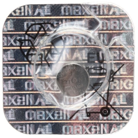 Батарейка дисковая Maxell Silver Oxide , SR516SW(317), 1.55V 