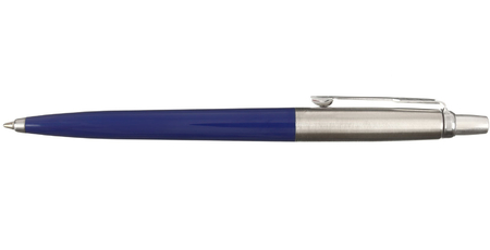 Ручка подарочная шариковая Parker Jotter Originals Blue, корпус синий с серебристым