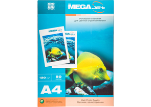 Бумага для струйной фотопечати матовая односторонняя ProMega Jet, А4 (210×297 мм), 120 г/м², 50 л. Бумага для струйной фотопечати матовая односторонняя ProMega Jet, А4 (210×297 мм), 120 г/м², 50 л.