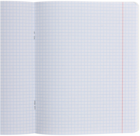 Тетрадь общая А5, 48 л. на скобе BG Monocolor. Blue, 163*205 мм, клетка, ассорти