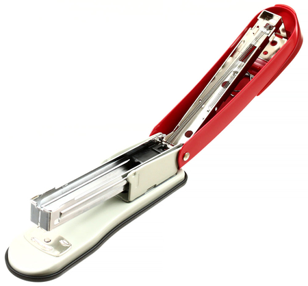 Степлер ErichKrause U1, скобы №24/6, 30 л., 130 мм, ассорти