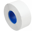 Этикет-лента двустрочная Brauberg, 26×16 мм, 800 шт., прямоугольная, белая, намотка вовнутрь