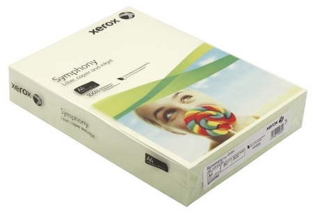 Бумага офисная цветная Xerox Symphony , А4 (210*297 мм), 80 г/м2, 500 л., салатовая