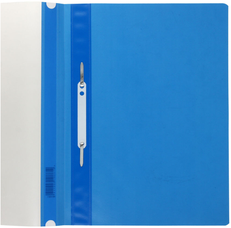 Папка-скоросшиватель пластиковая А4 «Стамм.», толщина пластика 0,18 мм, синяя
