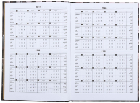Еженедельник недатированный «Офисный стиль», 145*205 мм, 72 л., «Символы»