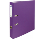 Папка-регистратор OfficeSpace с односторонним бумвиниловым покрытием, корешок 50 мм, фиолетовый