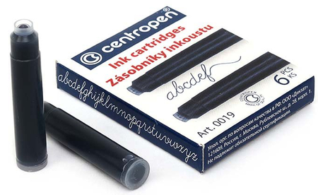 Чернила в капсулах Centropen, синие Чернила в капсулах Centropen, синие