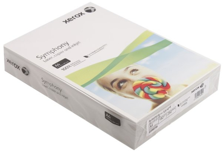 Бумага офисная цветная Xerox Symphony TCF, А4 (210*297 мм), 160 г/м2, 250 л., светло-серая