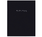 Тетрадь общая А5, 120 л. на кольцах Brauberg, 170×215 мм, клетка, Minimal Black