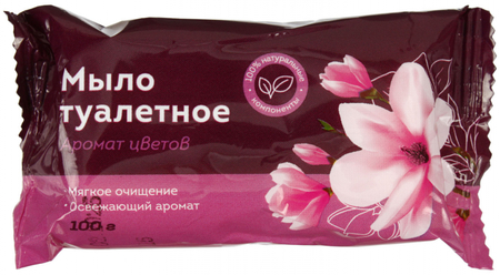 Мыло туалетное OfficeClean, 100 г, «Аромат цветов» Мыло туалетное OfficeClean, 100 г, «Аромат цветов»