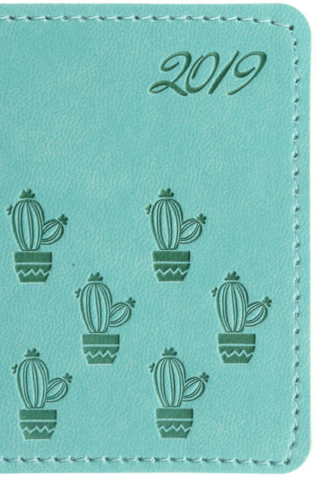 Еженедельник датированный на 2019 год «Виннер», 150*87 мм, 64 л., мятный Еженедельник датированный на 2019 год «Виннер», 150*87 мм, 64 л., мятный