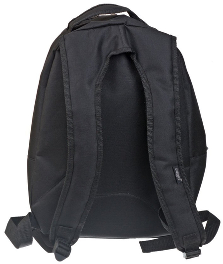 Ранец для средних и старших классов Cagia, 450*320*200 мм, черный с рисунком