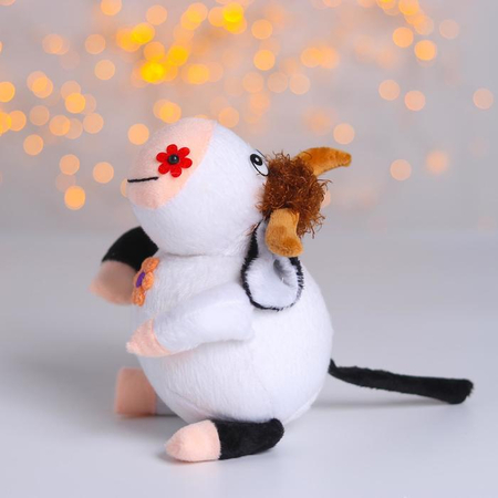 Игрушка мягкая, «Коровка», 20 см, ассорти Игрушка мягкая, «Коровка», 20 см, ассорти