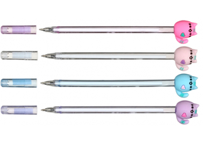 Ручка шариковая Meshu, Meow, корпус ассорти, стержень синий Ручка шариковая Meshu, Meow, корпус ассорти, стержень синий