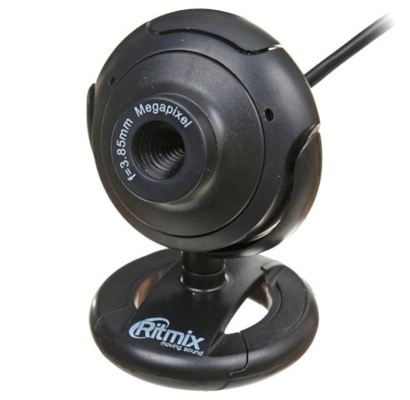 WEB-камера Ritmix RVC-006M, черная