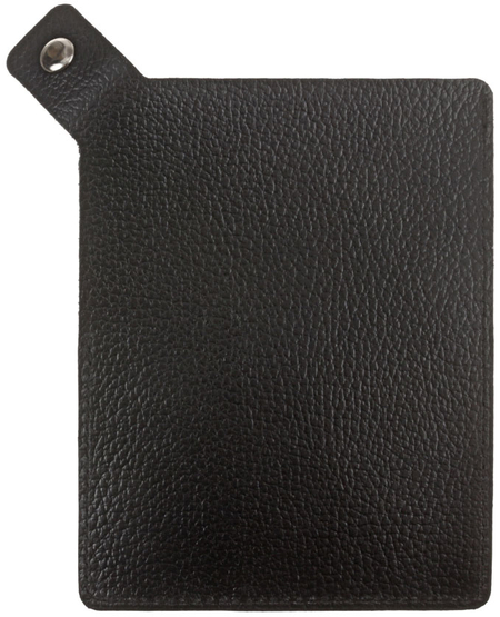 Футляр для паспорта Versado 025, 110*140*10 мм, черный