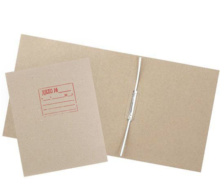 Папка картонная «Дело» со скоросшивателем, А4, ширина корешка 90 мм, плотность 620 г/м2, серая