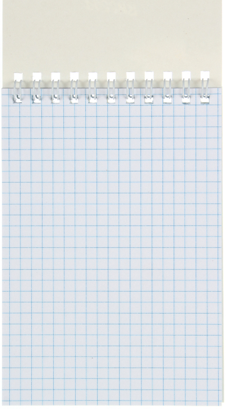 Блокнот на гребне BG А6, 100*145 мм, 40 л., клетка, «Наши путешествия», ассорти