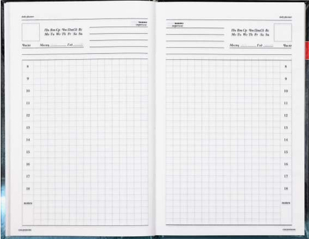 Ежедневник недатированный «Альт» с рисунком, 128*200 мм, 128 л., клетка, «Мерседес»