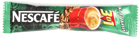 Кофе растворимый Nescafe 3в1, 16 г, «Крепкий», в стике