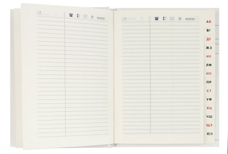Книга телефонная Flower collection, 110*145 мм, 64 л., линия Книга телефонная Flower collection, 110*145 мм, 64 л., линия