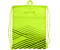Мешок для обуви Berlingo с ручкой, 360*470 мм, Green Geometry