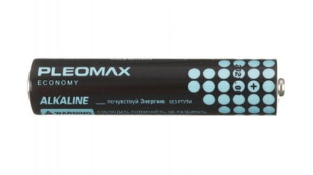 Батарейка щелочная Pleomax Economy, AAA, LR03, 1.5V