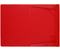 Папка пластиковая на резинке ErichKrause Matt Classic, толщина пластика 0,4 мм, красная