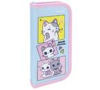 Пенал однокамерный Prof-Press, 190×90 мм, «Мой котик»