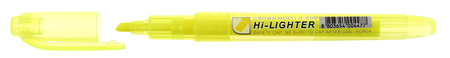 Маркер-текстовыделитель Crown Multi Hi-Lighter H-500, желтый Маркер-текстовыделитель Crown Multi Hi-Lighter H-500, желтый