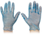 Перчатки виниловые неопудренные одноразовые, размер M, 50 пар (100 шт.), синие