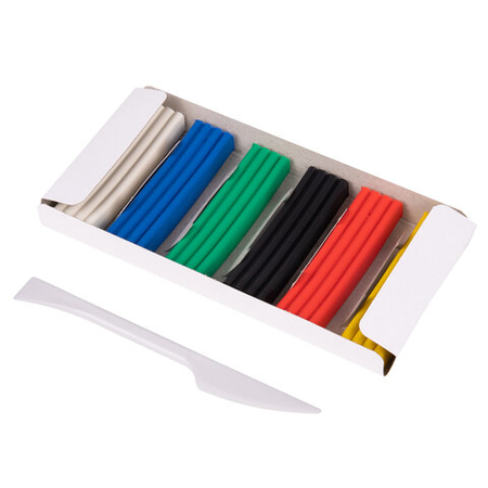 Пластилин классический Brauberg Kids, 6 цветов, 120 г, со стекой