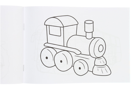 Раскраска А5 «Моя раскраска», 8 л., «Автогонки»