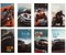 Блокнот на скобе BG А6, 100*160 мм, 48 л., клетка, Racing Cars, ассорти