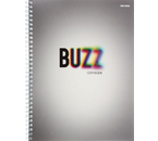 Тетрадь общая А4, 80 л. на гребне Buzz, 203×273 мм, клетка Тетрадь общая А4, 80 л. на гребне Buzz, 203×273 мм, клетка