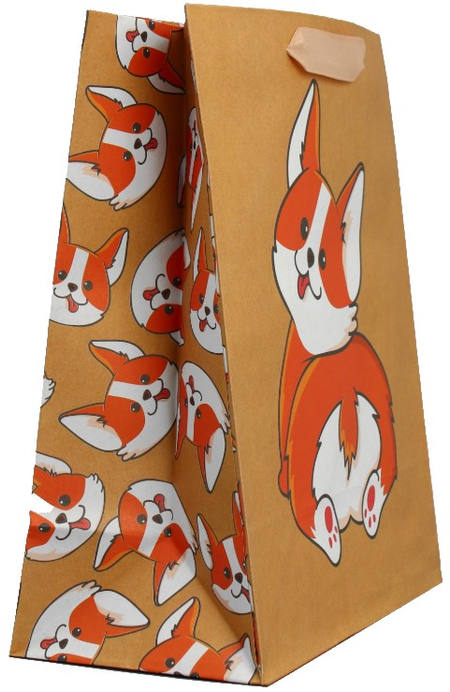 Пакет бумажный крафтовый Sima-Land, 23*27*11,5 см, «Пёсик» Пакет бумажный крафтовый Sima-Land, 23*27*11,5 см, «Пёсик»