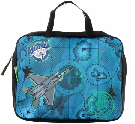 Папка для труда с ручками SchoolFormat, 350*265*45 мм, «Авиация»