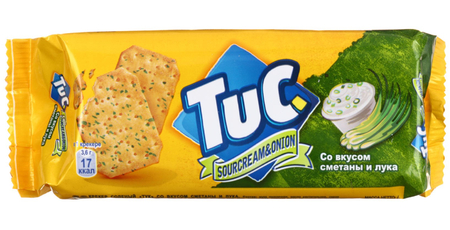 Крекер Tuc, 100 г, Sour Cream&Onion