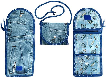Пенал-кошелек «Джинс», 260*110 мм
